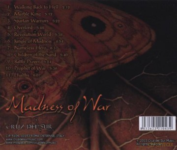 Overmaster: Madness Of War [CD]