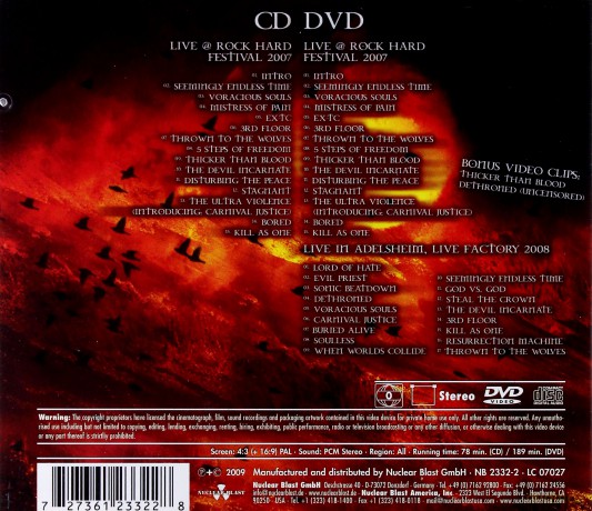 Death Angel: Sonic German Beatdown [CD]+[DVD]