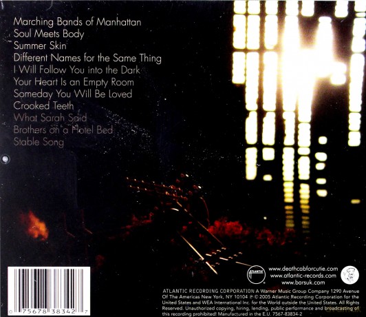 Death Cab For Cutie: Plans [CD]
