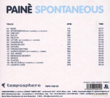 Paine: Spontaneous [CD]