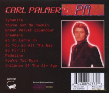 Palmer Carl: Pm [CD]