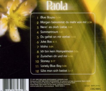 Paola: Blue Bayou [CD]