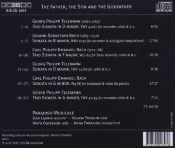 Paradiso Musicale: Father, Son And Godfather [CD]