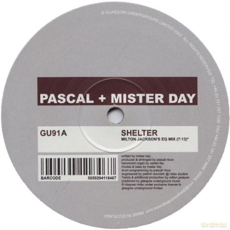Pascal & Mister Day: Shelter [Winyl]