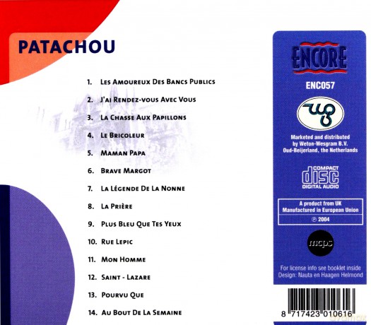Patachou: Patachou [CD]