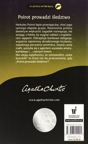 Poirot prowadzi śledztwo - Agata Christie [KSIĄŻKA]