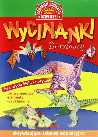 Wycinanki. Dinozaury [KSIĄŻKA]