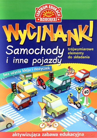 Wycinanki. Samochody i inne pojazdy [KSIĄŻKA]