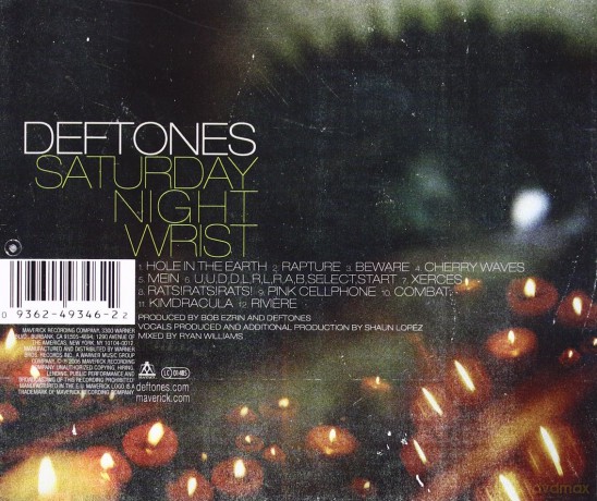 Deftones: Saturday Night Wrist [CD]