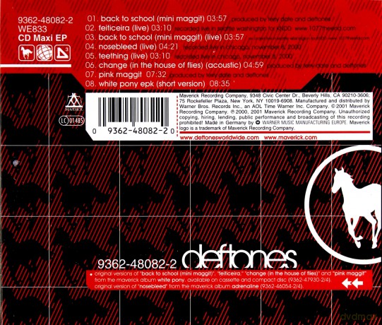 Deftones: Back To School [CD]