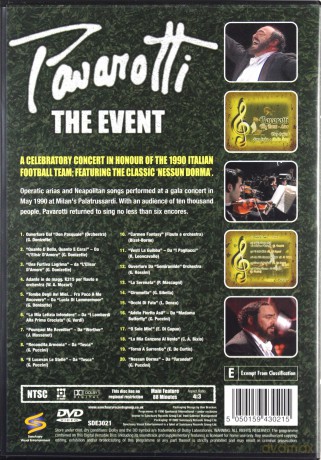 Pavarotti Luciano: The Event [DVD]