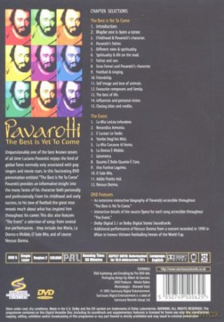Pavarotti Luciano: The Best Is Yet To Come [DVD]