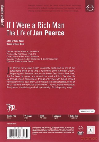 Peerce Jan: If I Were A Rich Man - The Life Of Jan Peerce [DVD]