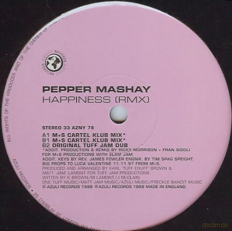 Pepper Mashay: Happiness [Winyl]