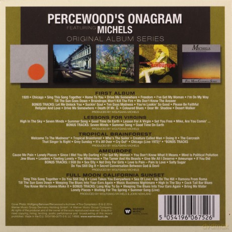Percewood S Onagram Featuring Michels: Original Album Series [5CD]