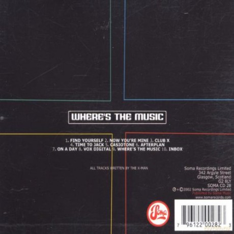 Percy X: Wheres The Music [CD]