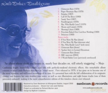 Perhacs Linda: Parallelograms [CD]