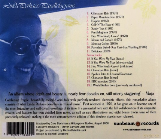 Perhacs Linda: Parallelograms [CD]