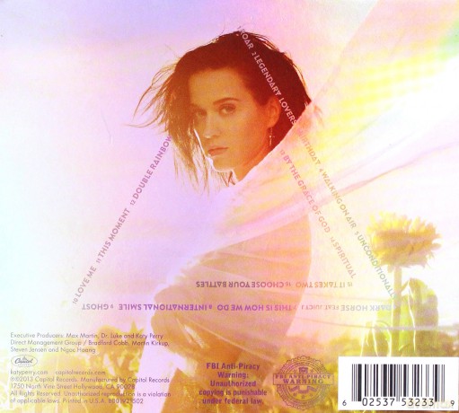 Katy Perry: Prism (okładka holograficzna) [CD]