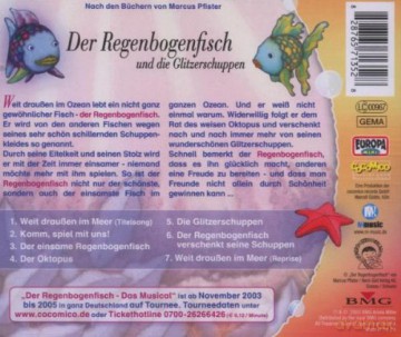 Pfister Marcus: Der Regenbogenfisch Und Die Glitzerschuppen [CD]