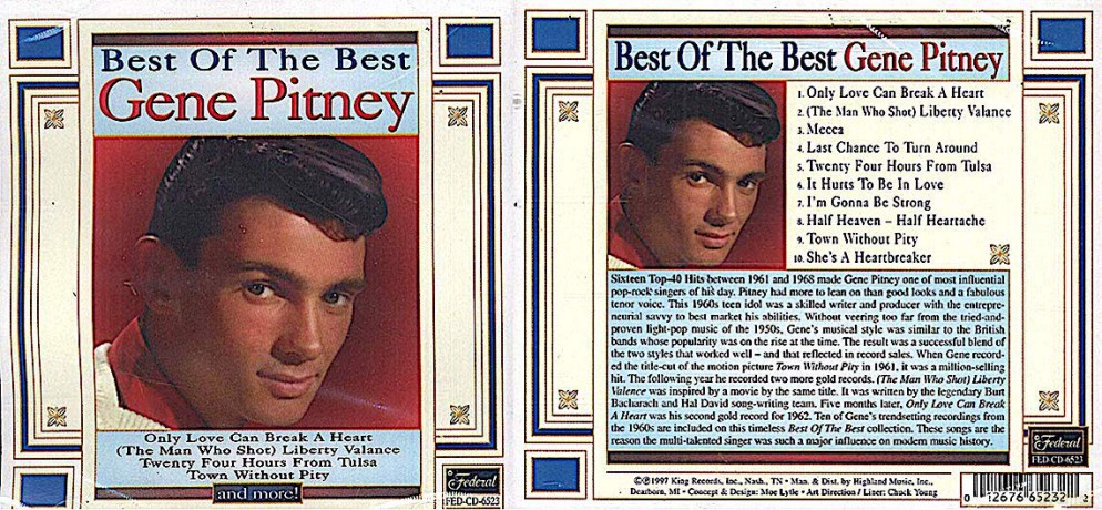 Pitney Gene: Best Of [CD]