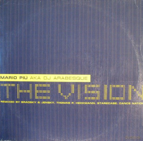 Piu Mario Aka Dj Arabesque: The Vision [Winyl]