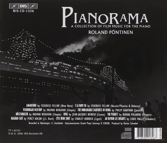 Poentinen Roland: Pianorama - Film Music For Piano [CD]