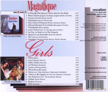 Pourcel Franck: Girls - Magnifique [CD]