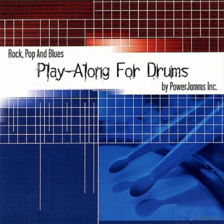 Powerjamms Inc: Rock Pop And Blues Play Along For Drums [CD]