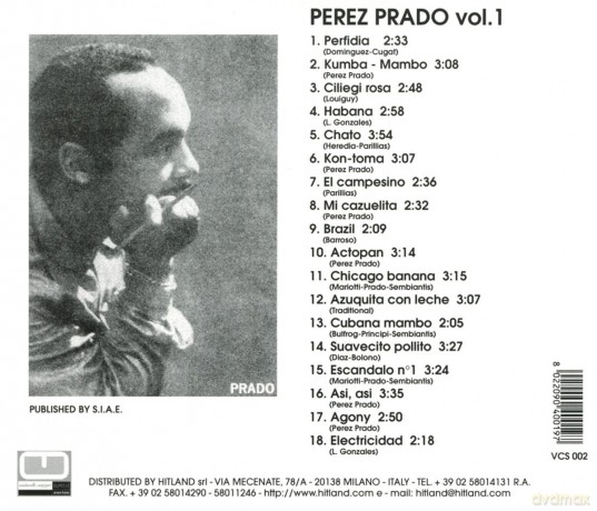 Prado Perez: Perez Prado vol. 1 [CD]