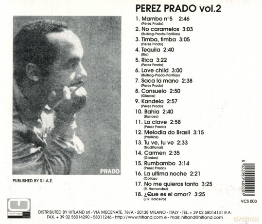 Prado Perez: Perez Prado vol. 2 [CD]