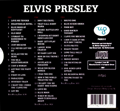 Presley Elvis: Love Me Tender [3CD]