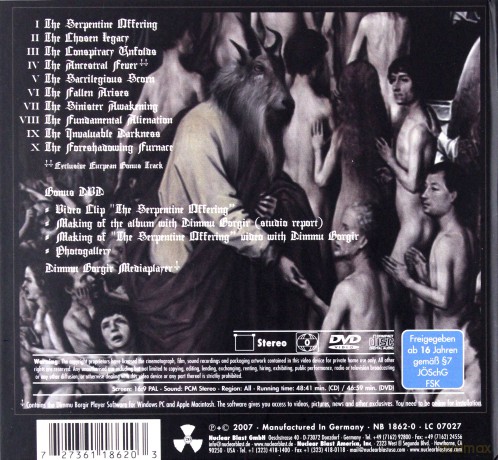 Dimmu Borgir: In Sorte Diaboli (digibook) [CD]+[DVD]
