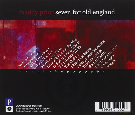 Prior Maddy: Seven For Old England [CD]