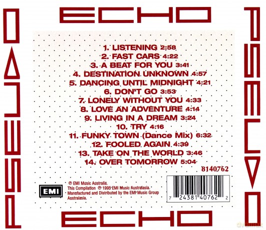 Pseudo Echo: Best Adventures [CD]