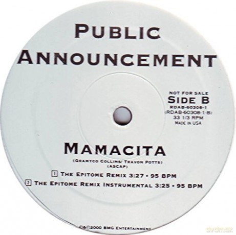 Public Announcment: Mamacita [Winyl]