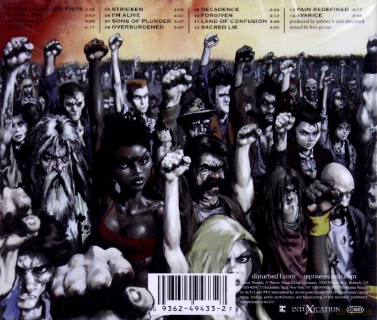 Disturbed: Ten Thousand Fists [CD]