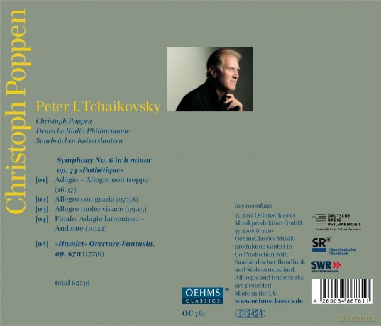 Pyotr Tchaikovsky: Symphonie Nr 6 [CD]