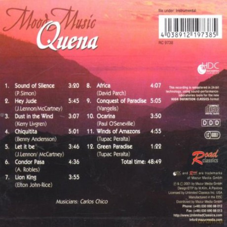 Quena: Mood Music [CD]