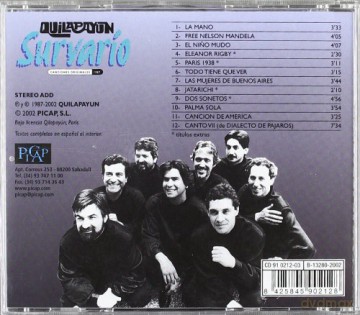Quilapayun: Survarío [CD]