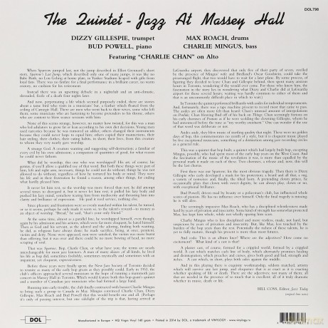 Quintet: Jazz At Massey Hall [Winyl]
