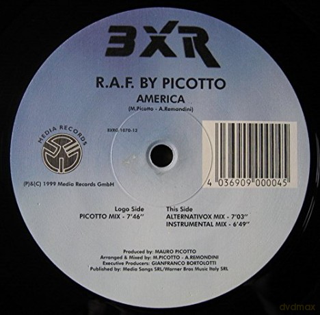 R A F By Picotto: America [Winyl]