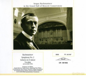 Rachmaninov: Vladimir Fedoseyev - Tchaikovsky Symphony Orchestra Of Moscow Radio [CD]