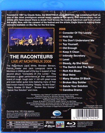 Raconteurs: Live At Montreux 2008 [Blu-Ray]