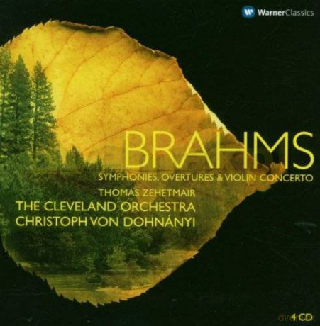 Christoph Dohnanyi/Co/Zehetmai: Brahms: Symphonies1-4/Violin Conc [4CD]