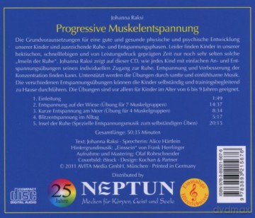 Raksi Johanna: Progressive Muskelentspannung [CD]