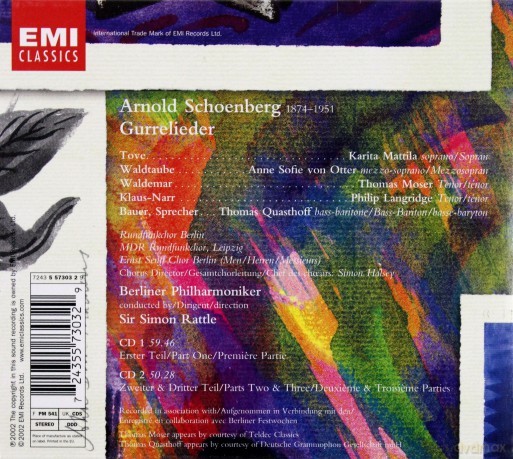 Rattle Sir Simon: Schoenberg - Gurrelieder [2CD]