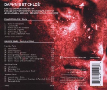 Ravel Maurice: Daphnis Et Chloe [CD]