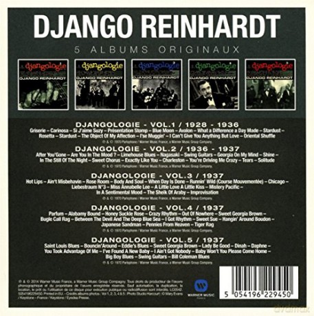 Reinhardt Django: Original Album Series [5CD]