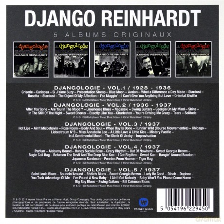 Reinhardt Django: Original Album Series [5CD]